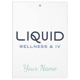 Liquid Wellness + IV Klembord - Gepersonaliseerd