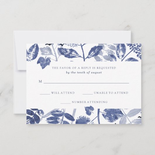 Liquide encastré | Mariage RSVP (Dos)