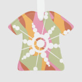 Liquide Tie Dye Noël Rétro Groovy (dos)