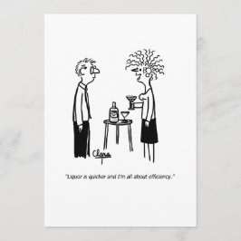 Liquor is een snellere nieuwjaarsdag kaart