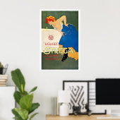 Liquore Strega Vintage Advertising Poster (Bureau à domicile)