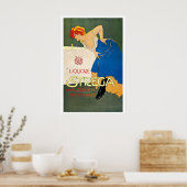 Liquore Strega Vintage Advertising Poster (Cuisine)