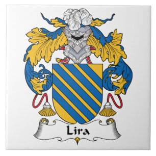 Lira Family Crest Tegeltje