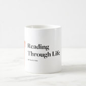 Lire à travers la vie Mug (Centre)