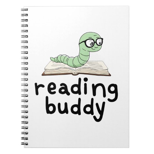 Lire Buddy Cute Bookwort Avec Livre (Devant)