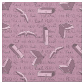 Lire des livres Tissu pourpre (fermé)