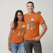 Lire en tache Leopard T-shirt (Unisexe)