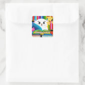 Lire est un Sticker amusant (Sac)