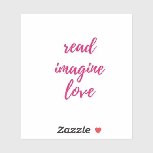 Lire Imagine Love Stickers (Feuille)