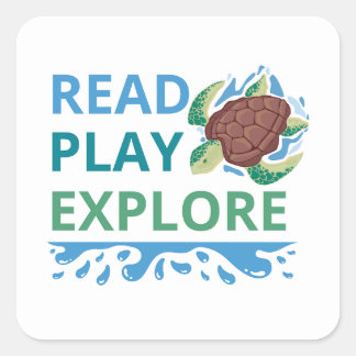 Lire Jouer Explorer Autocollant de lecture pour en