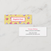 Lire la carte d'appel mère (Devant / Derrière)