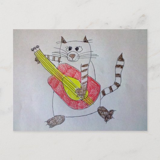 Lire la chanson carte postale (Devant)
