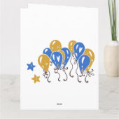 Lire la description - Carte de vœux pliée uniqueme (Dos)