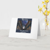 Lire ... l'aventure continue carte (Fleur jaune)