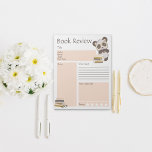 Lire le livre Club School Kids Bloc-notes<br><div class="desc">Revoir des livres et les noter est plus agréable avec ce mignon bloc-notes. L'adorable ours de panda avec des livres et des couleurs neutres sont si jolies que chaque amateur de livres apprécierait ce bloc-notes. Les étoiles pour évaluer un livre sont faciles à utiliser. Personnalisez le design à votre goût...</div>