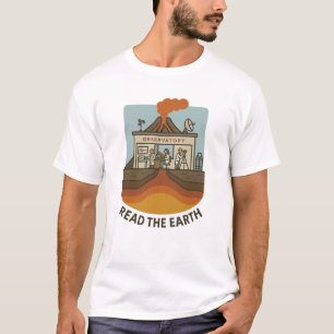 Lire le T-Shirt de la géologie de la Terre en labo