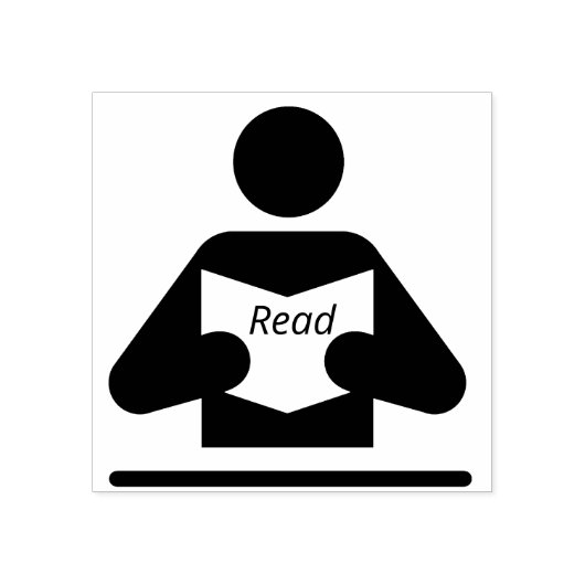 Lire le tampon en caoutchouc (Impression)