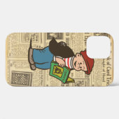"Lire les BD" iPhone 12 Coque (Verso (horizontal))