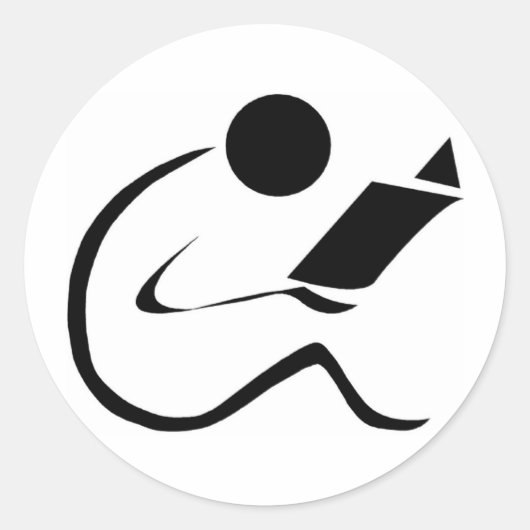 Lire, Lire, Lire Sticker (Devant)