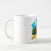 LIRE Livre Wagon Art Café Mug (Gauche)