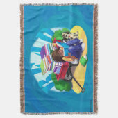 LIRE Livre Wagon Art Jeter couverture (devant Vertical)