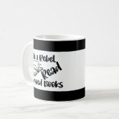 Lire Livres interdits Café Mug (Devant gauche)