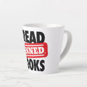 Lire Livres interdits Latte Mug (Angle droit)