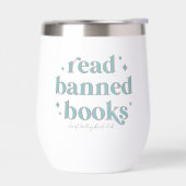 Lire Livres Interdits Lettres Rétro Personnalisées (Gauche)