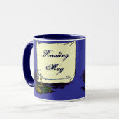 Lire Mug livre Vintage avec bougie (Devant gauche)