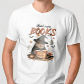 Lire plus Livres Capybara Halloween Funny T-shirt