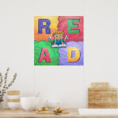 LIRE Poster coloré (Cuisine)