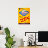 Lire Railroad Crusader Train 1937 Poster (Bureau à domicile)