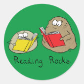 Lire Rocks Drôle Stickers Livre (Devant)
