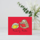 Lire Rocks Funny Livre carte postale (Debout devant)