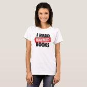 Lire T-shirt Livres interdits (Devant entier)
