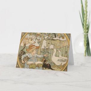 Lire une carte de voeux amusante