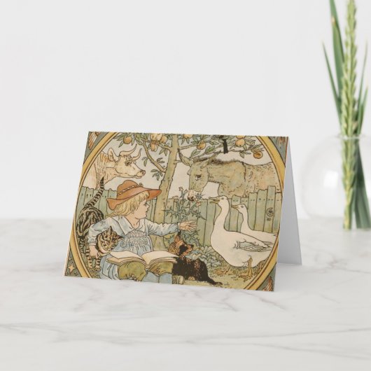 Lire une carte de voeux amusante (Devant)