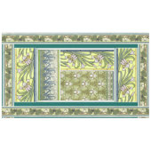 L'iris de Nouveau d'art fleurit la nappe florale (Devant (Horizontal))