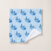 L'IRIS FLEUR JAPONAISE    (Gant de toilette)