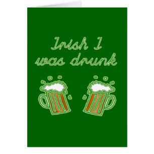 l'irlandais I a été bu