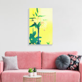 Lis abstraits - impression sur toile (Insitu(Salon))