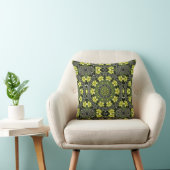 Lis de citron foncé - coussins de concepteur de (Chaise)