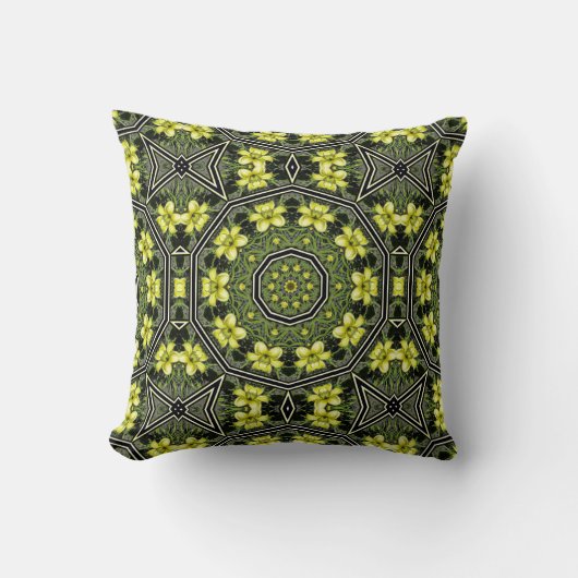 Lis de citron foncé - coussins de concepteur de (Recto)