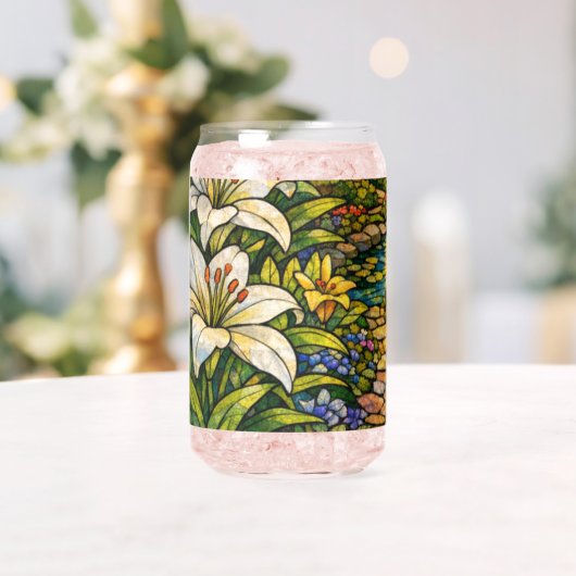 Lis de soleil en verre coloré (Insitu (Mariage))