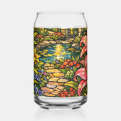 Lis de soleil en verre coloré (Gauche)