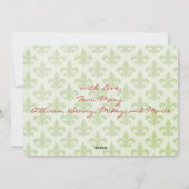 Lis Double Sided Multi Photo Card Feestdagenkaart (Achterkant)