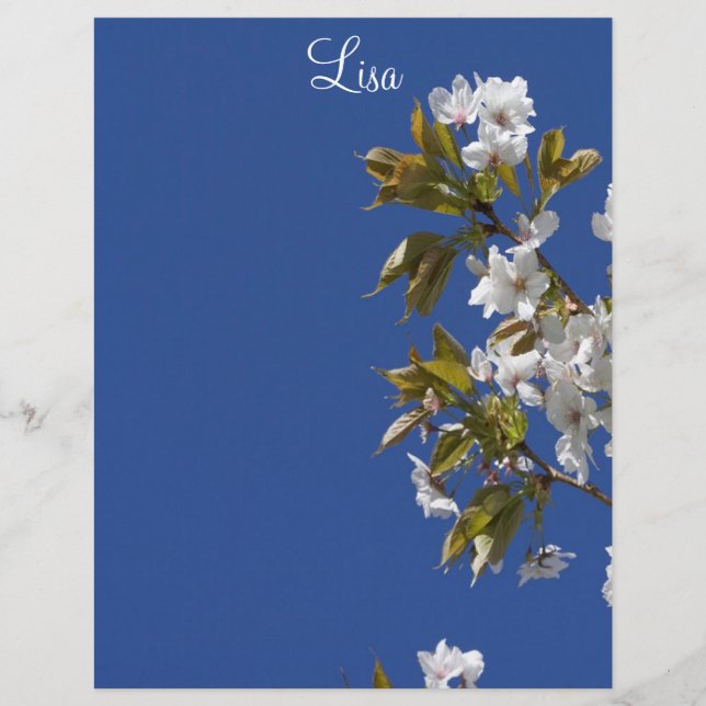 Lisa Blossom Letterhead (Voorkant)
