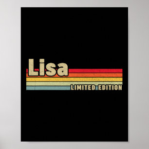 Lisa Cadeaunaanvraag Persoonlijke Verjaardag Leuk Poster