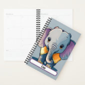 Lisa de Baby olifant, met aangepaste naaktnoot Planner (Display)