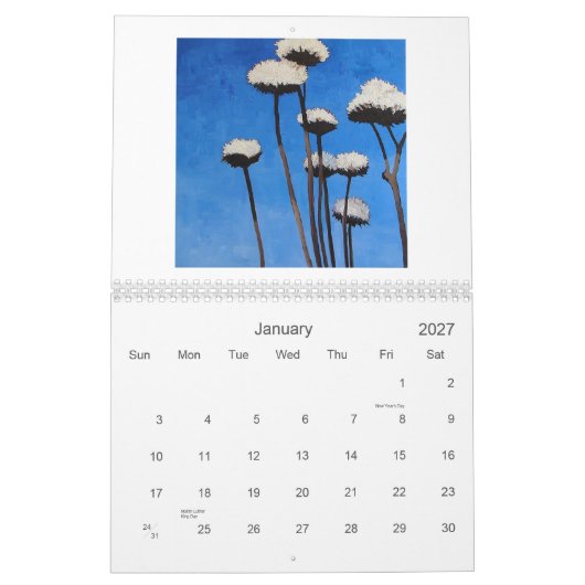 Lisa Feather Paintings Kalender (Jan 2027)